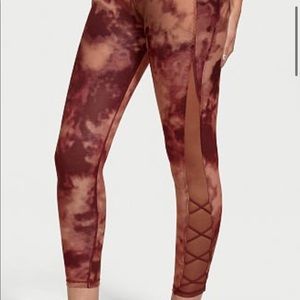 Victoria’s Secret Ultra HIGH RISE, 24” Inseam  LACE UP details SPORT Leggings